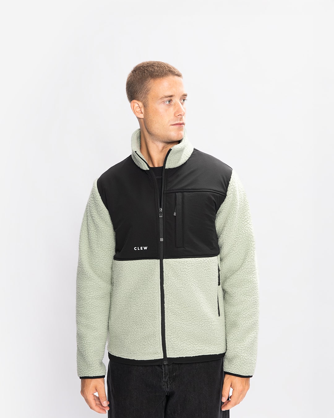 CLEW Cozy Fleece Sage Green