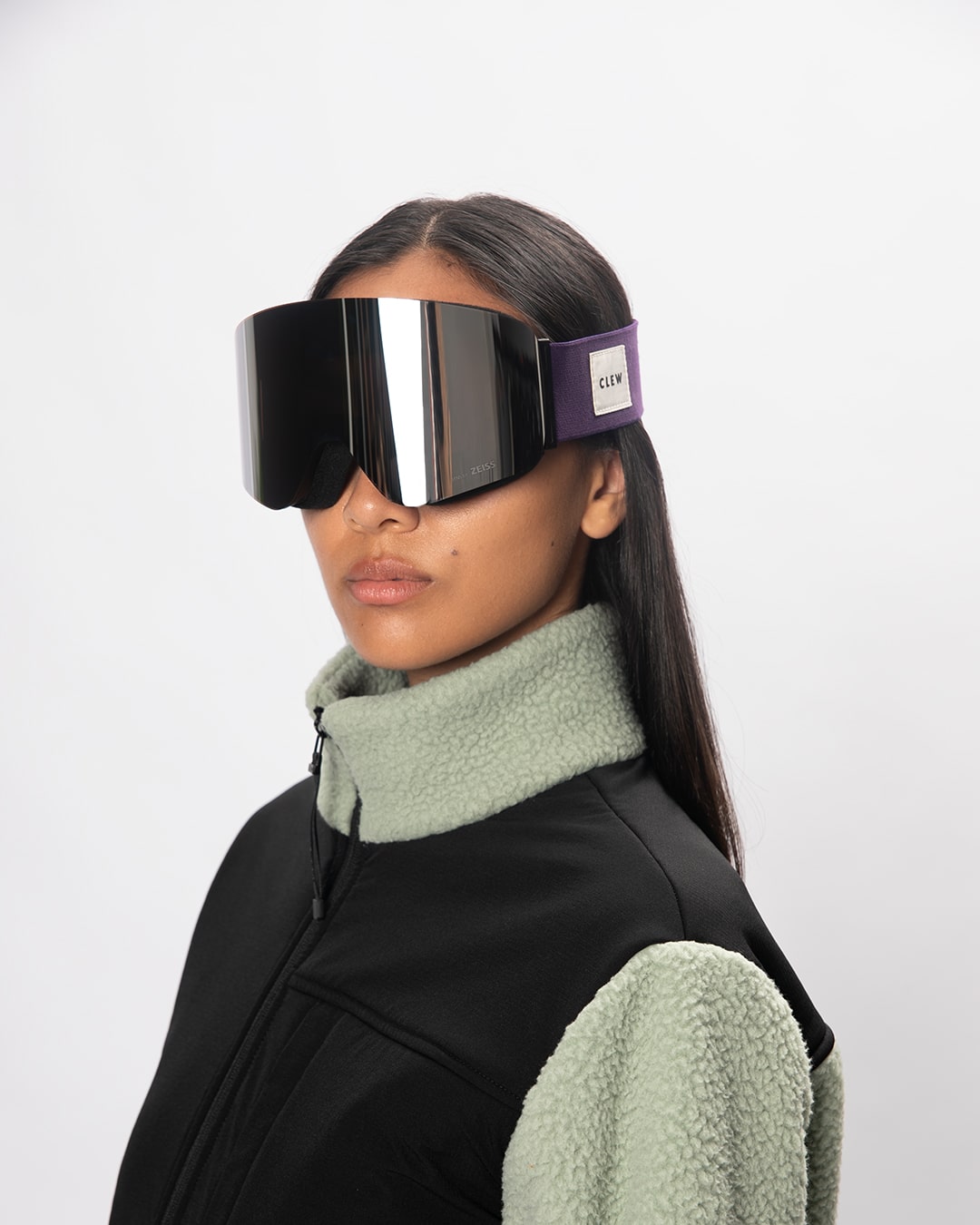 CLEW Magnetic Goggle Slim Purple