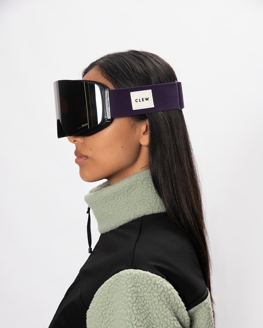 CLEW Magnetic Goggle Slim Purple