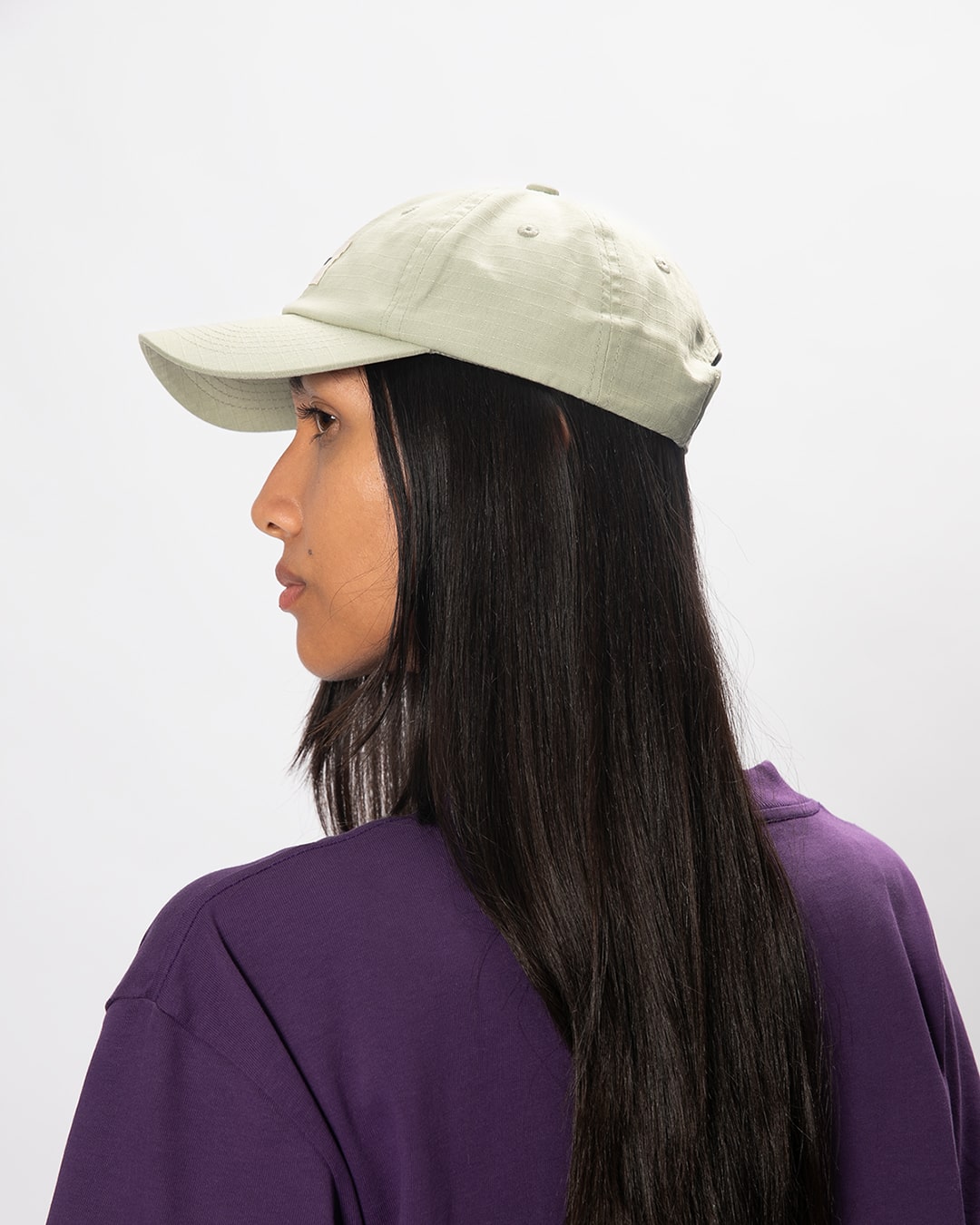 CLEW Grid Cap Sage Green