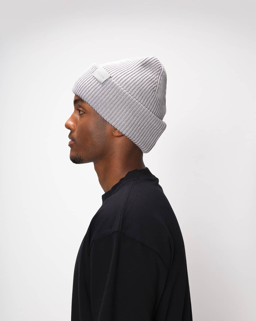 CLEW Long Fit Beanie Gray