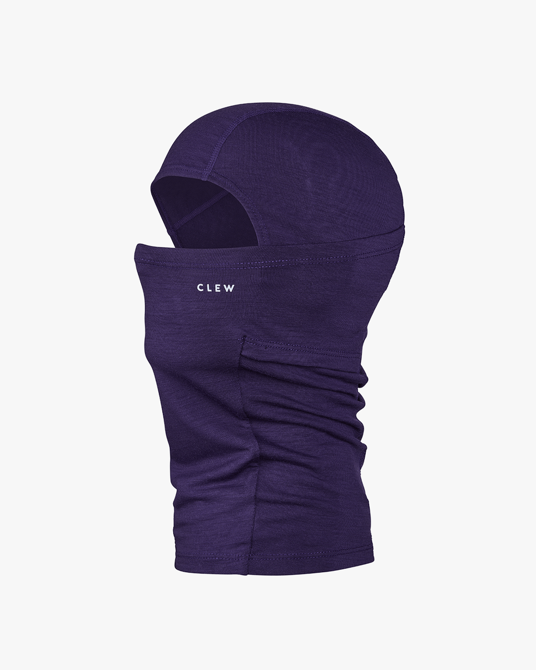 CLEW Merino Facemask Purple