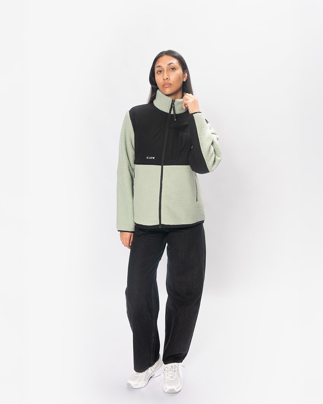 CLEW Cozy Fleece Sage Green