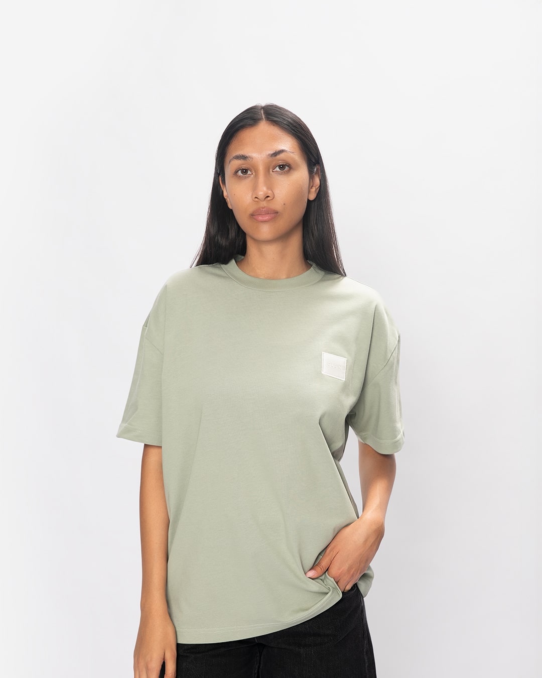 CLEW Signature Tee Sage Green