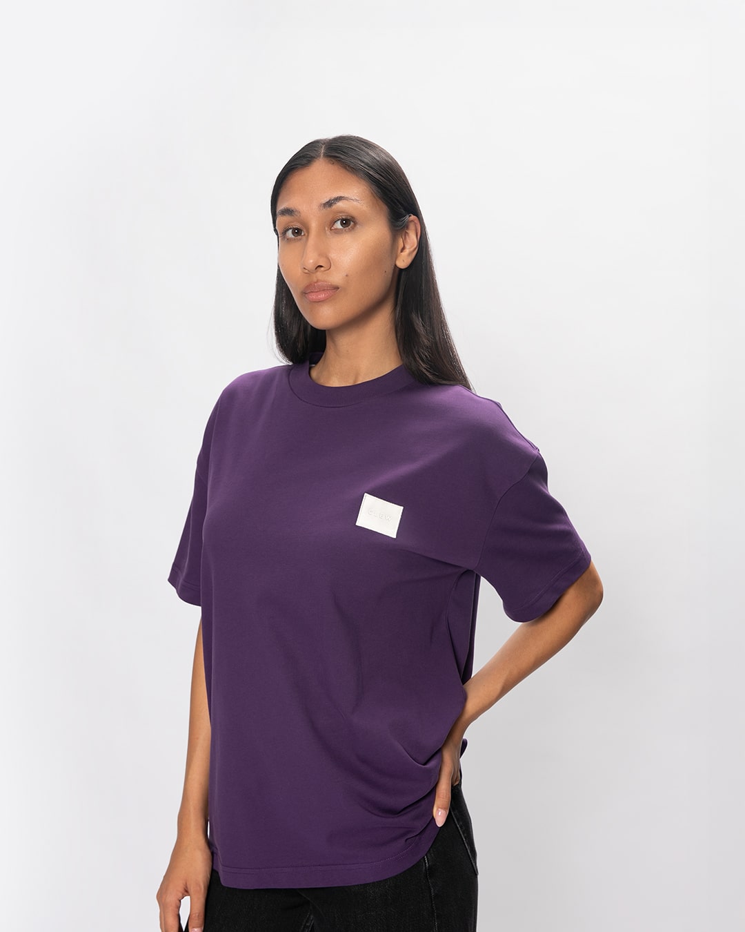 CLEW Signature Tee Purple