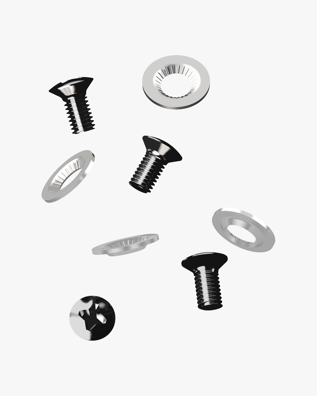 F1.0 Mounting Screw Set (Channel)