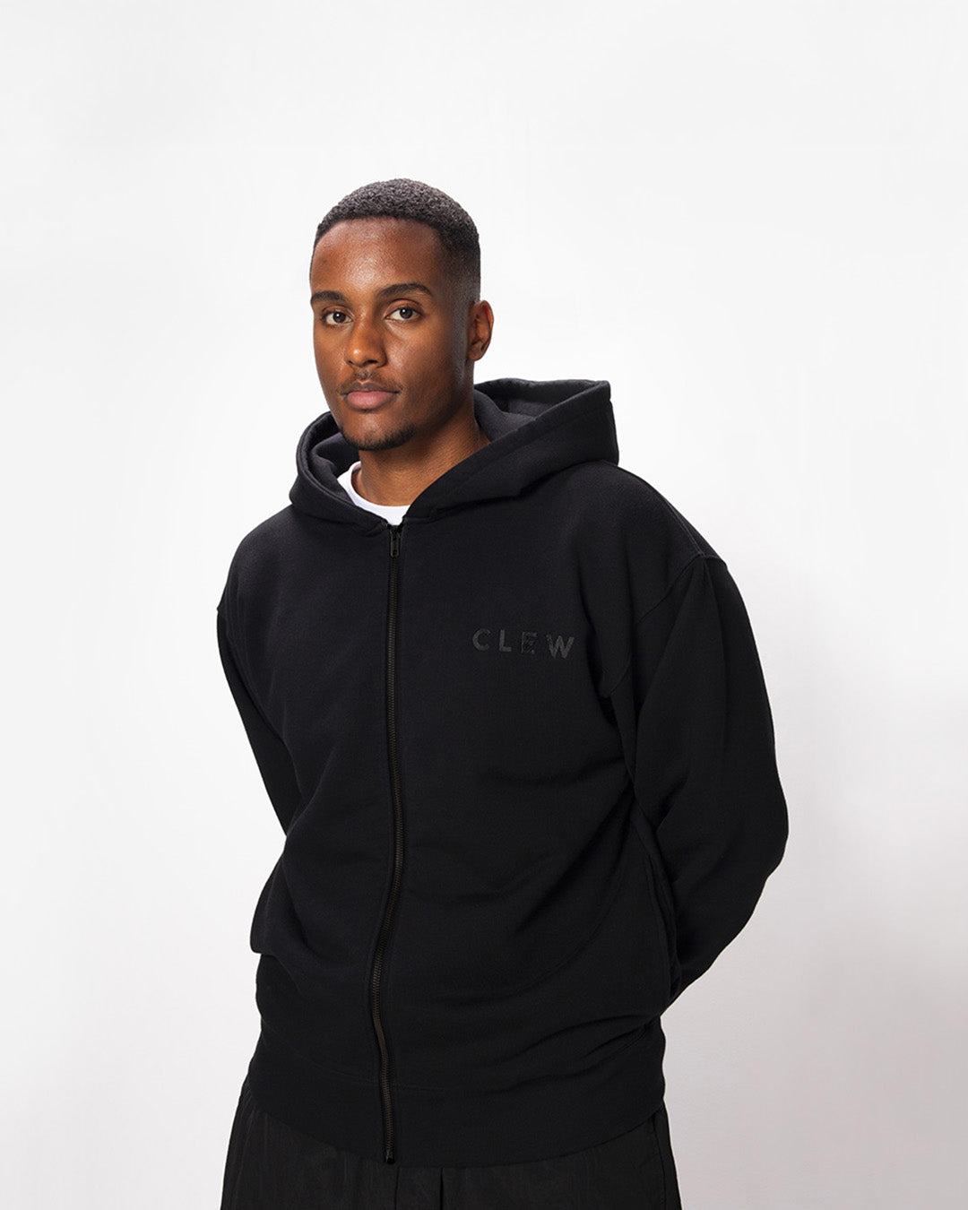 CLEW Full-Zip Black