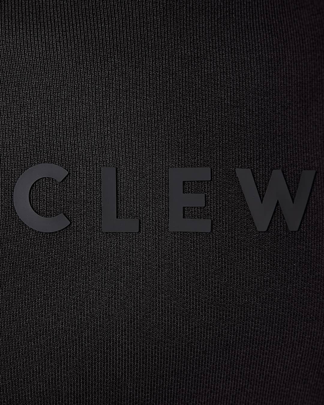 CLEW Heavy Hoodie Black
