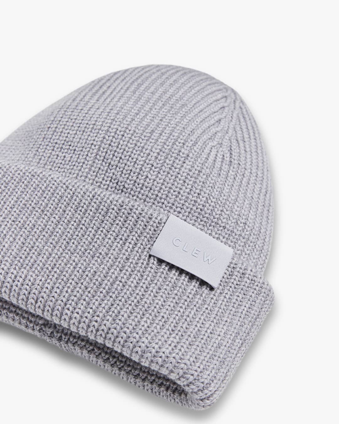 CLEW Long Fit Beanie Gray
