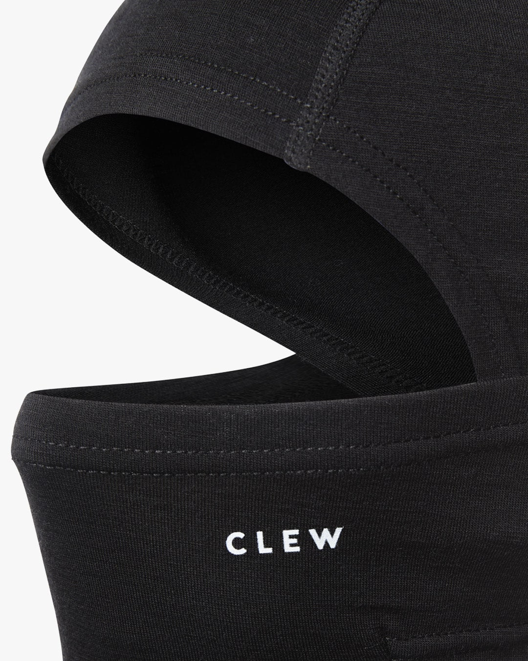 CLEW Merino Facemask Black