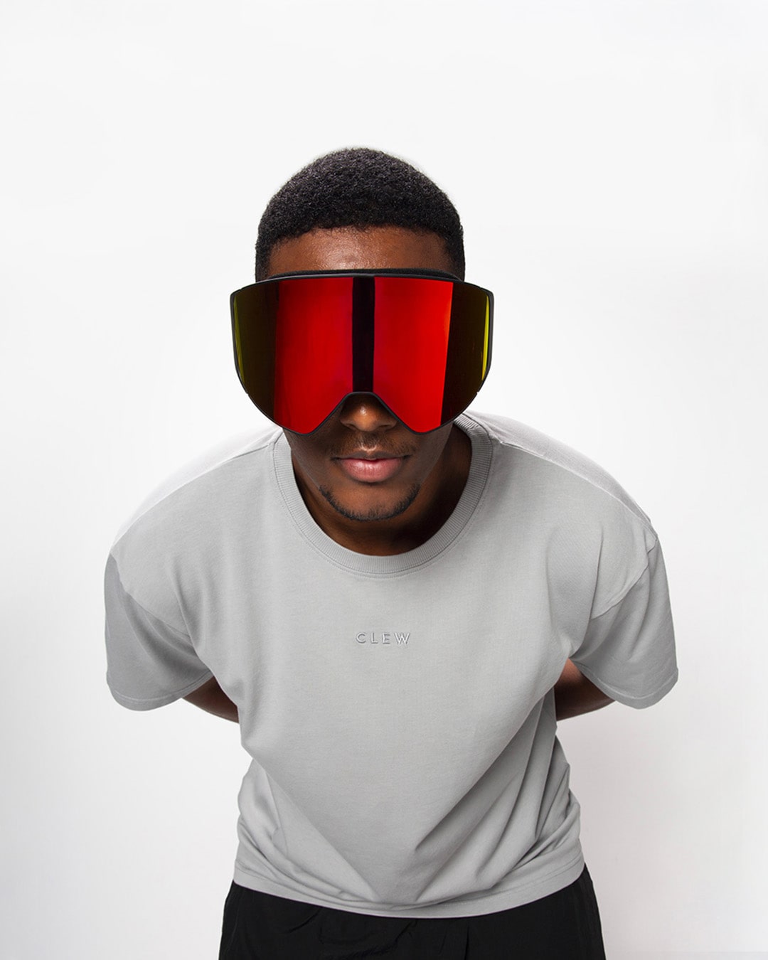 CLEW Relaxed Tee Gray