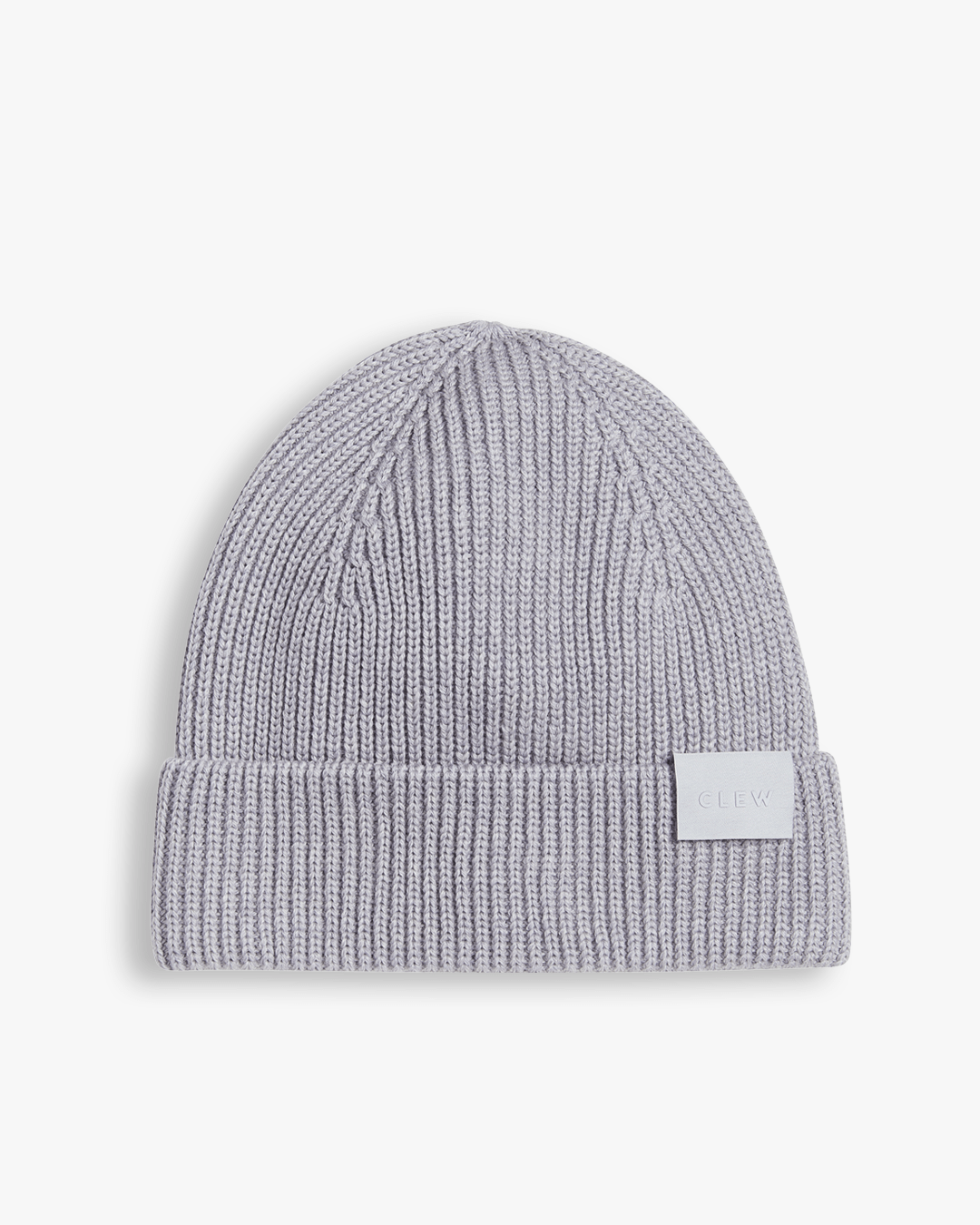 CLEW Short Cut Beanie Gray