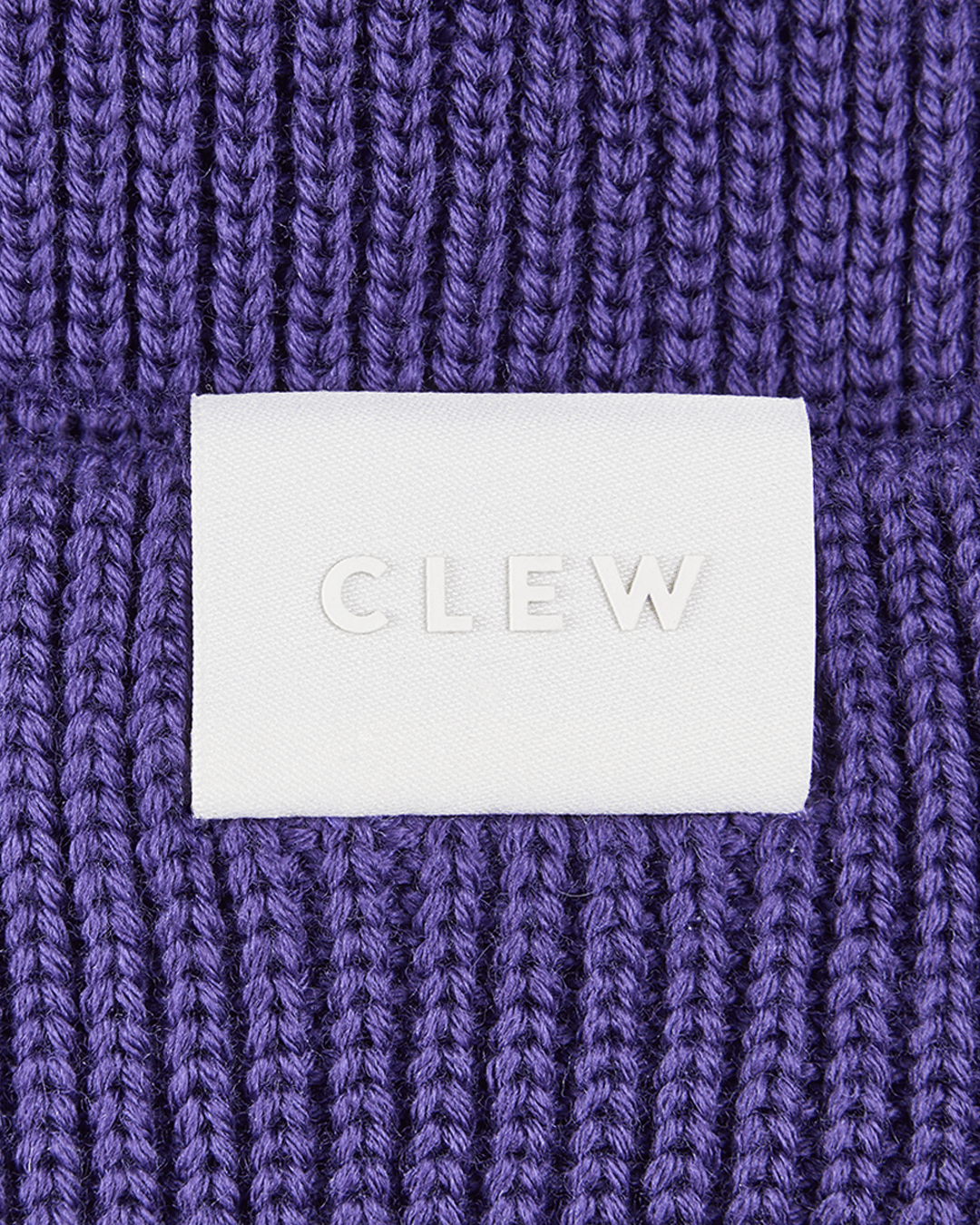 CLEW Long Fit Beanie Purple
