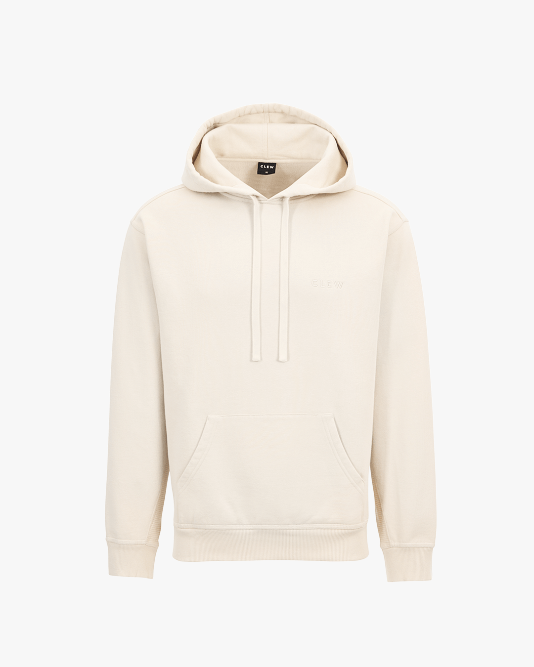 CLEW Waffle Knit Hoodie Sand